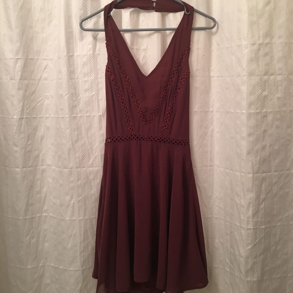 EUC-Charlotte Russe beautiful burgandy dress-Small - Picture 1 of 6